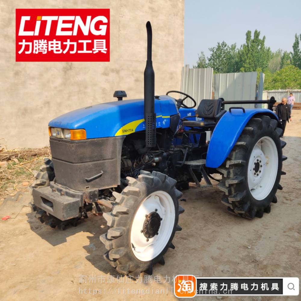 8吨拖拉机绞磨机5吨电力四轮绞磨机10吨拖拉机牵引机二手拖拉机改装绞磨电力施工工具