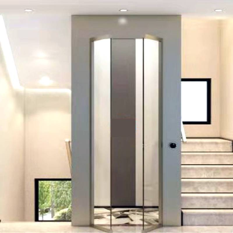 二三复式阁楼老人简易观光室内外升降台家用电梯别墅液压曳引小型电梯