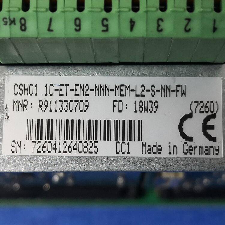 Rexroth//控制元件//R911330709CSH011C-ET-EN2-NNN-M