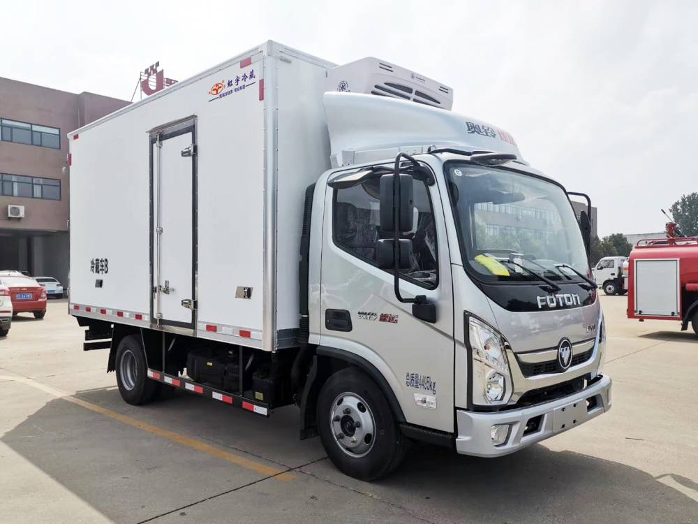 福田蓝牌4米2冷藏车C证可驾驶2米35宽可运输冷冻货物