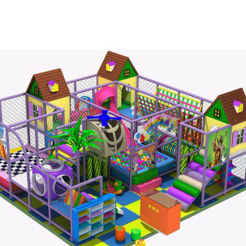 幼儿园淘气堡设计 幼儿园淘气堡效果图 乐童游乐设备