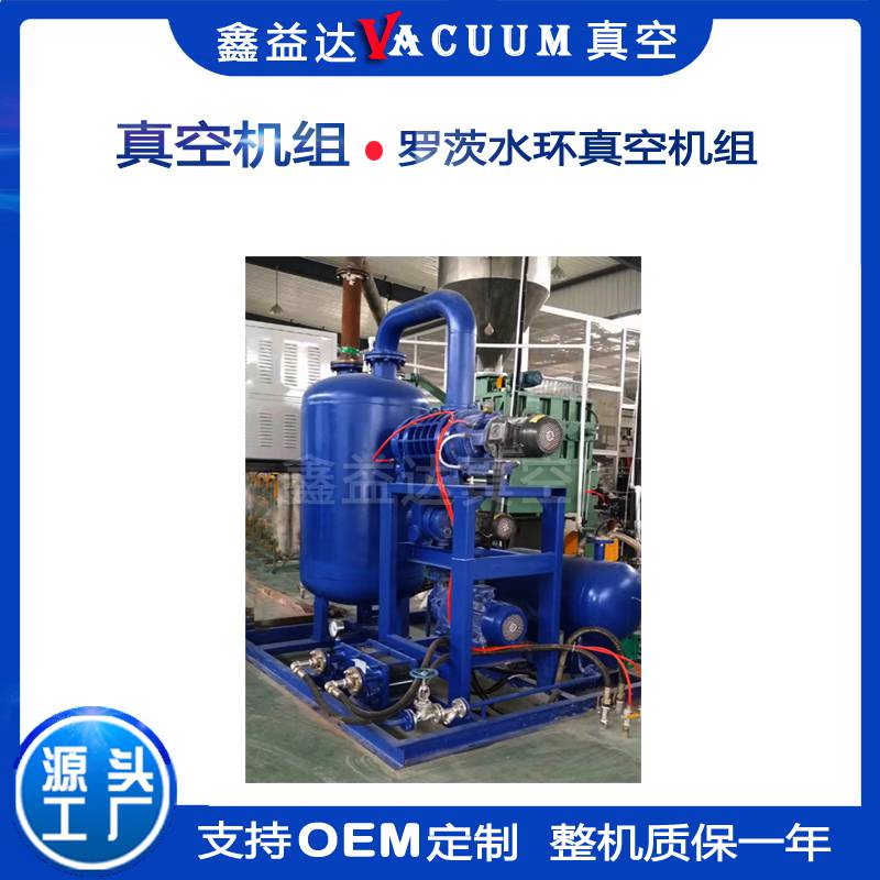罗茨真空泵机组的开机启动三级罗茨真空机组配置价格