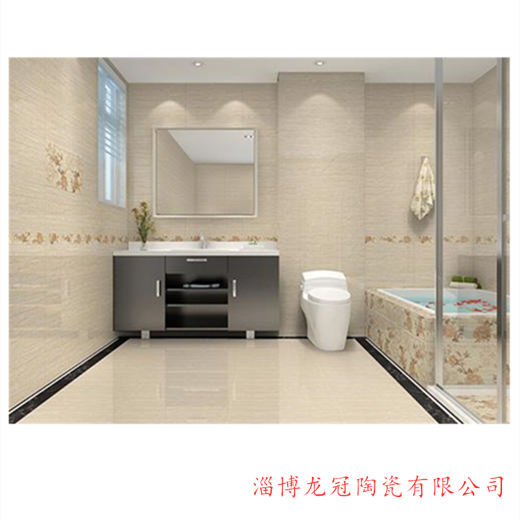 山东淄博工程瓷砖厂家 厨房卫生间瓷砖 瓷片 可来样定做