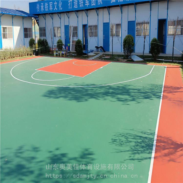 塑胶羽毛球场 标准室外篮球场造价 丙烯酸网球场