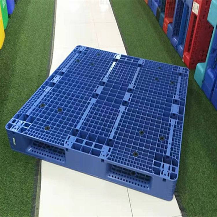 重庆智能仓储双面塑料托盘包装运输网格叉车防潮板