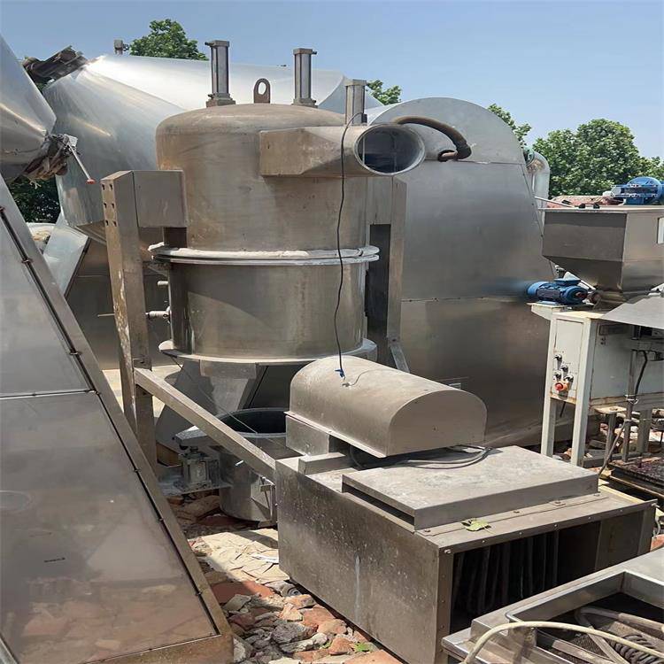 顺达二手40型沸腾干燥机立式高效沸腾造粒干燥设备
