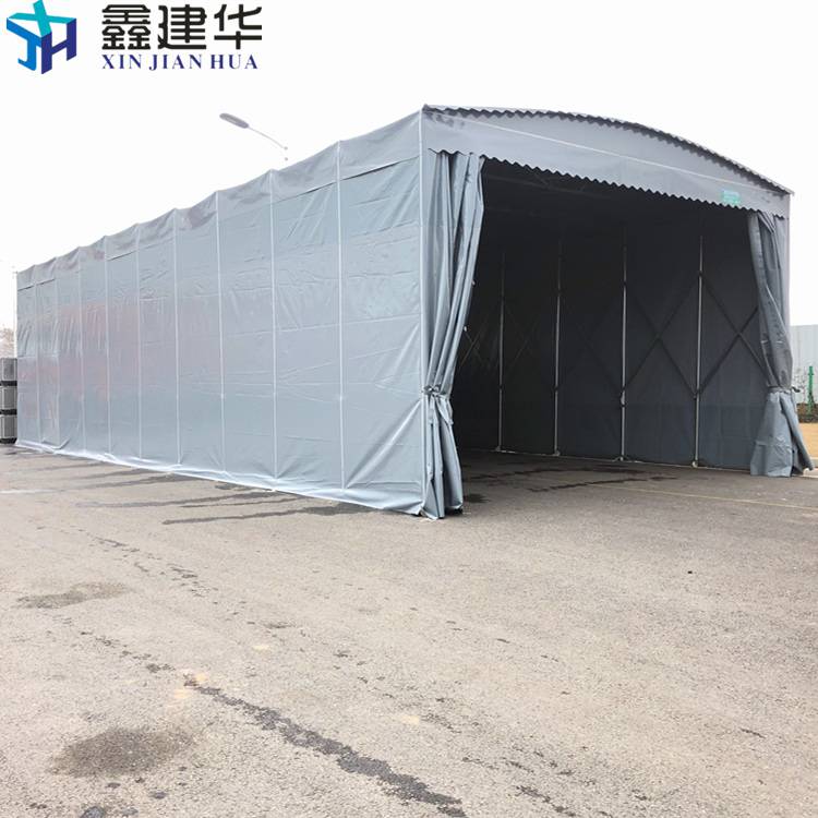 天津南开 电动移动棚价格 搭建活动帐篷雨蓬量大从优