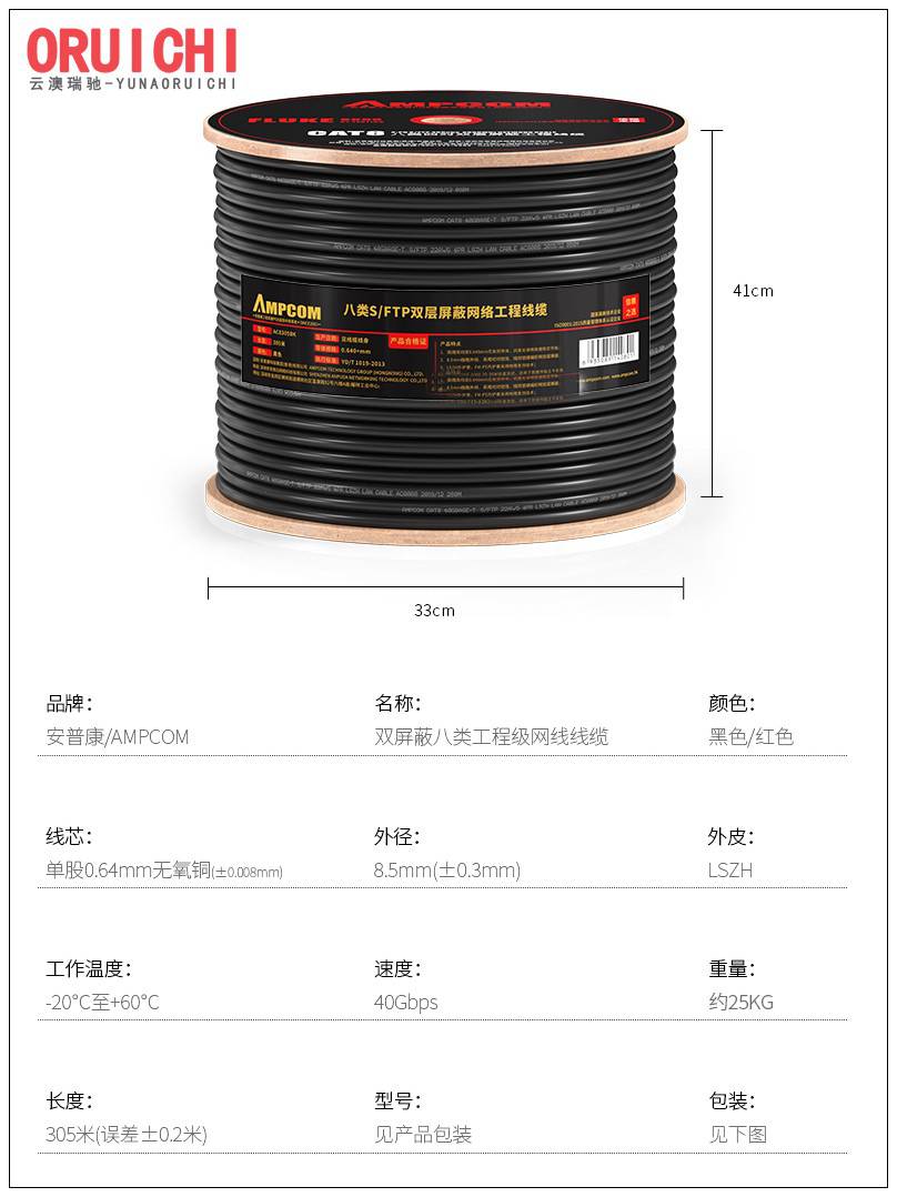 安普康普网线配线架-678类安普康普8类网线代理商