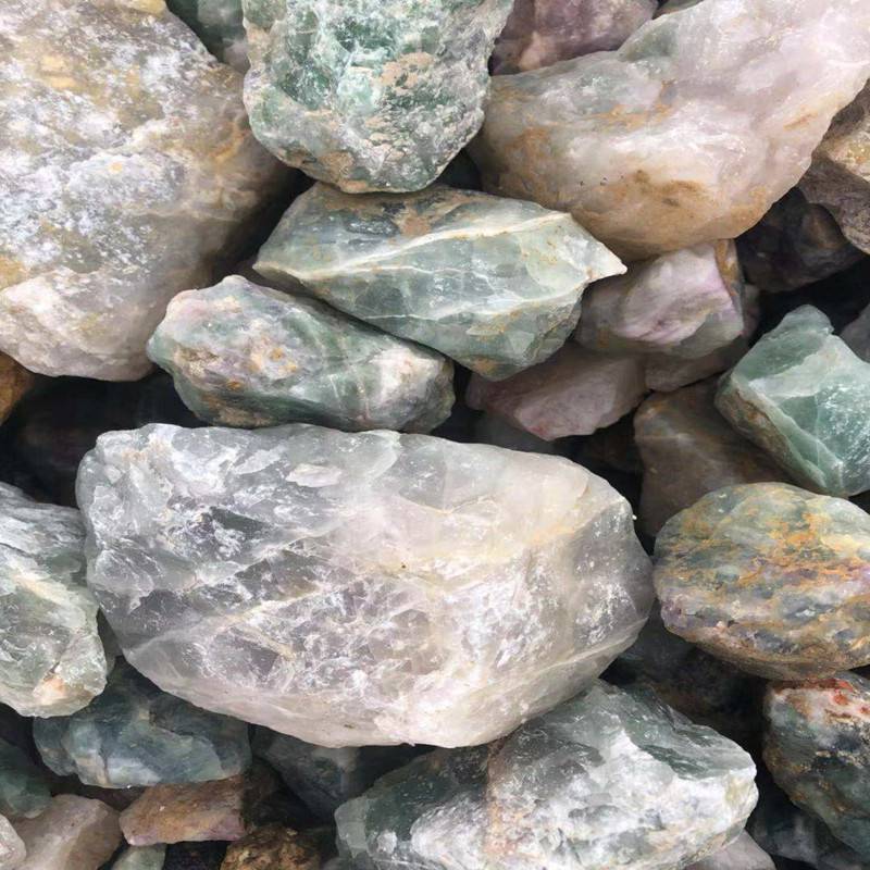 河北灵寿圣亚-萤石块1-10cm-冶金用-氟化钙80859095