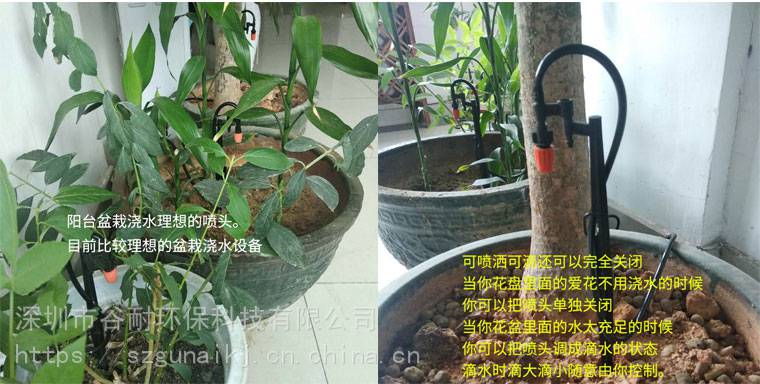 蚌埠盆栽智能浇水系统喷头供应商售卖别墅花园浇水系统