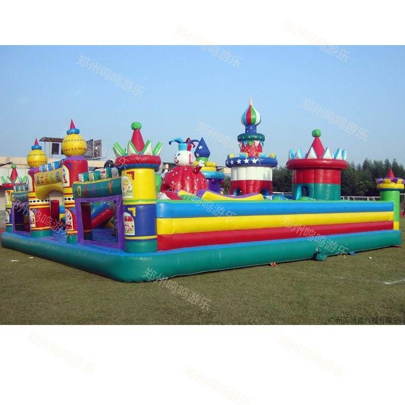 气模玩具 广场游乐园充气城堡 室外大型气垫玩具
