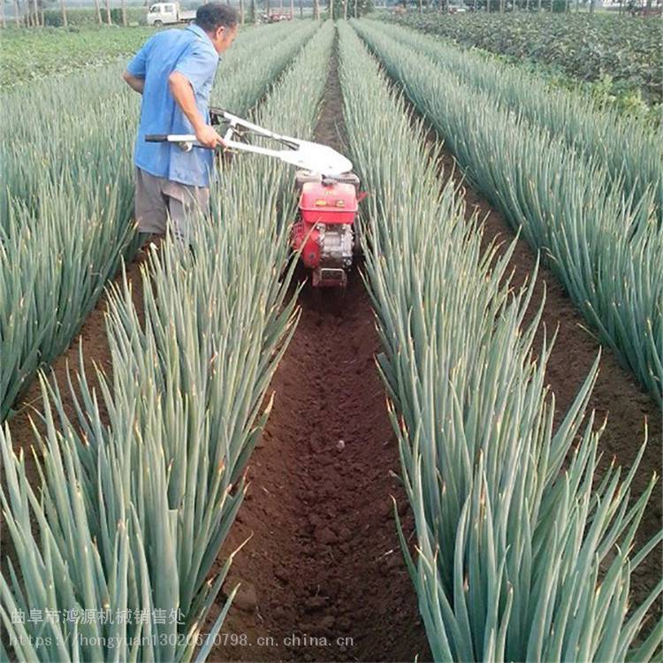 手扶式田园管理机大葱大姜开沟培土机家用大棚旋耕开沟机