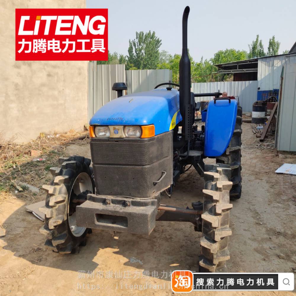 二手500型拖拉机绞磨机改装拖拉机卷扬机全新拖拉机牵引机上海纽荷兰牌704型754型拖拉机绞磨