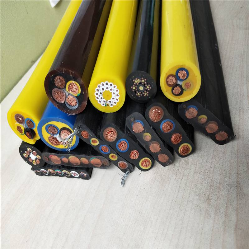 yffb连续卸船机卷盘扁电缆 24x2.5扁平电缆