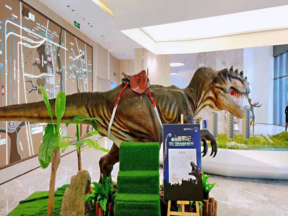 兒童科普類展覽道具出租 大型機械仿真恐龍模型租賃