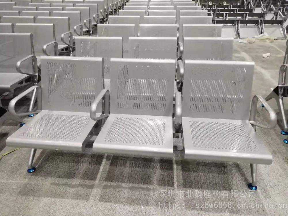 三人位机场等候公共排椅深圳Beiwei（排椅/侯诊椅/等侯椅/机场椅）