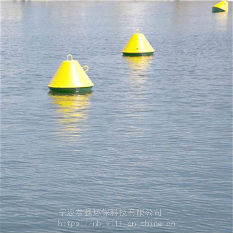 水面塑料警示浮标锥形浮标航道隔离标志灯海洋浮标