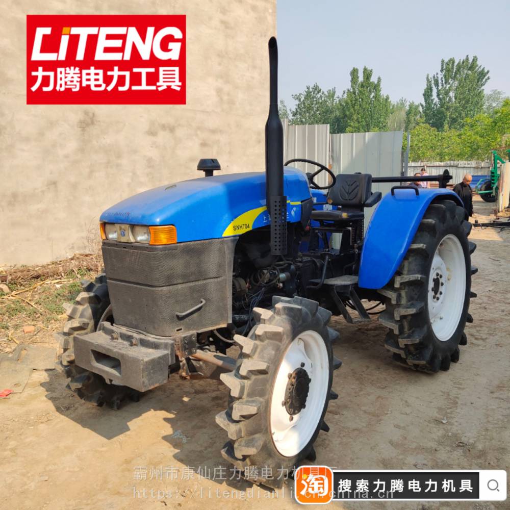 754拖拉机绞磨拖拉机改装的绞磨机出厂价力腾四轮机动绞磨机