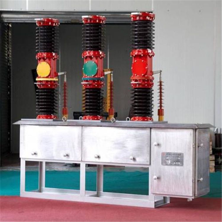 后合中相;分闸时,顺序与此相反.