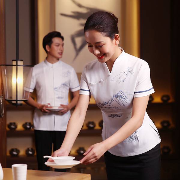 北京宴服务员服装图片图片