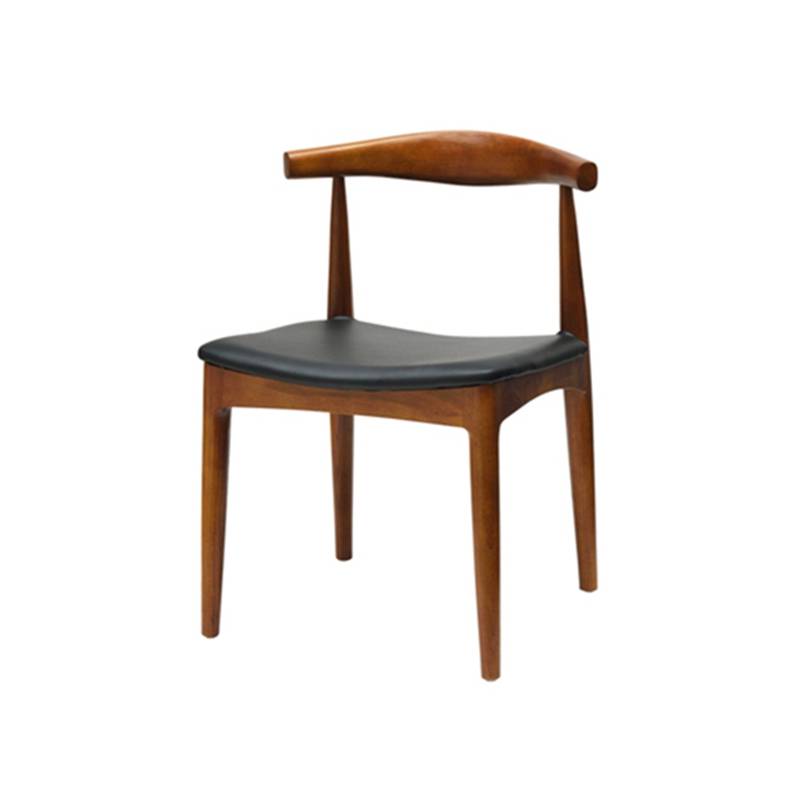 牛角椅经典美式实木牛角餐椅