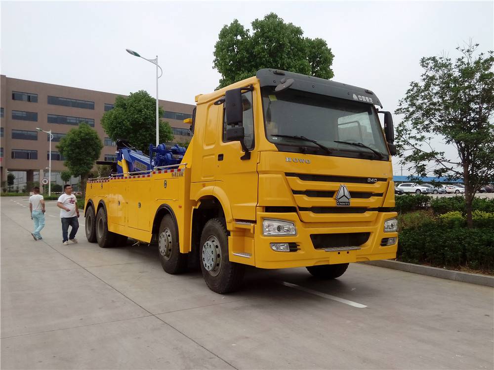 前四後八清障車,重汽豪沃清障車價格,湖北楚勝道路清障車廠家