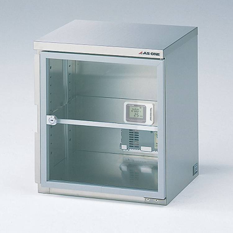 热销日本进口ASONE不锈钢小型自动防潮箱SND-1