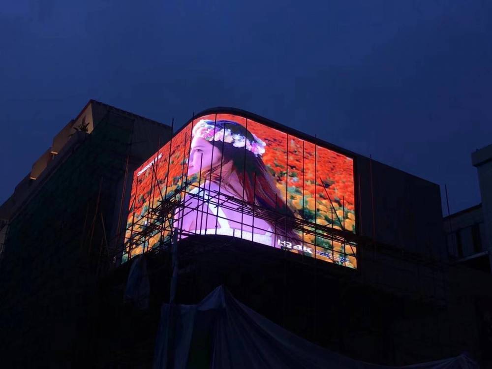 led屏-广告显示屏-大屏幕-户外p6led显示屏工程安装