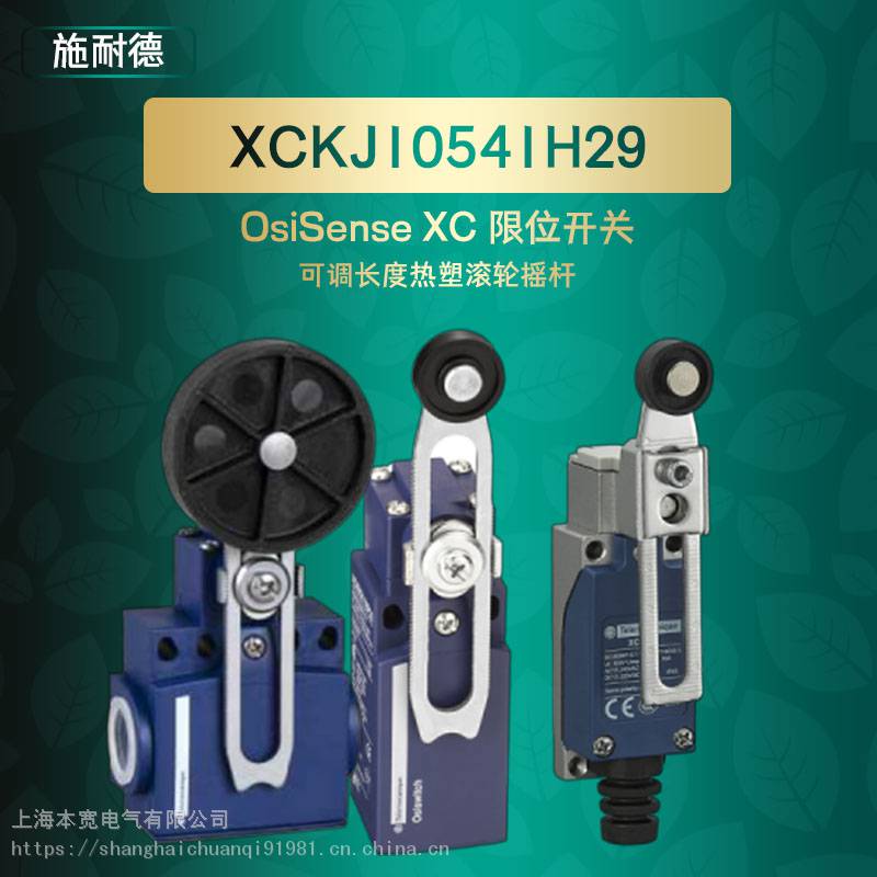 XCKN2149G11C施耐德可调长度热塑滚轮摇杆XCKN塑料外壳立式限位开关