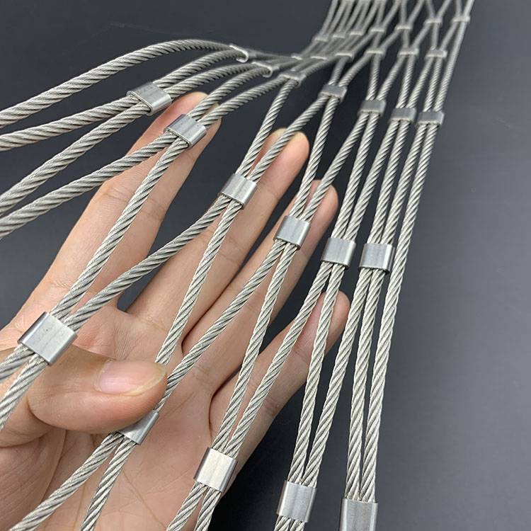 304不锈钢丝绳网高空防坠304不锈钢丝绳网价格