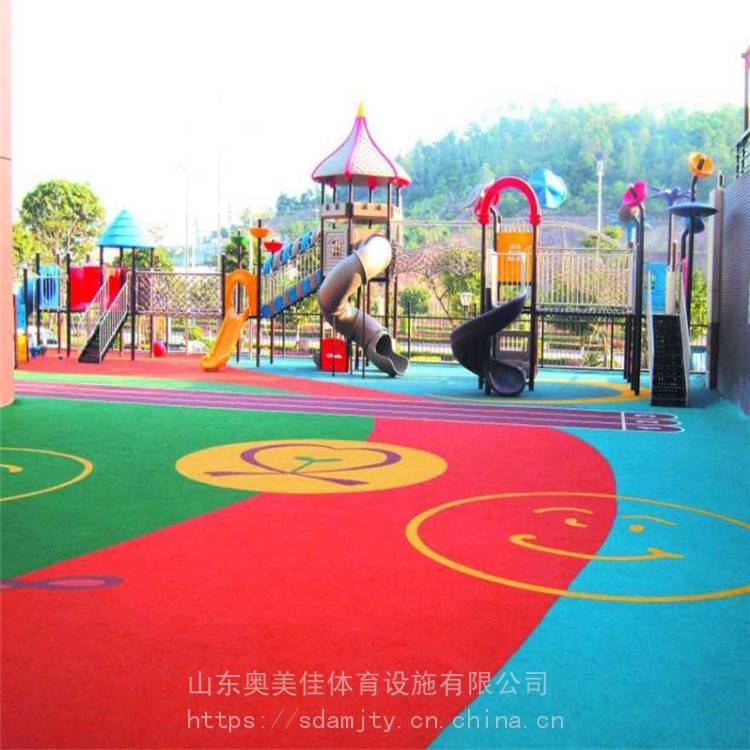 塑胶地板 塑胶地面带图 幼儿园橡胶地砖