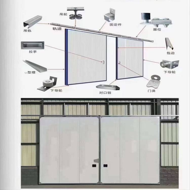 定制铭旺达门业风淋室潍坊快速冷库门M系列（软质）