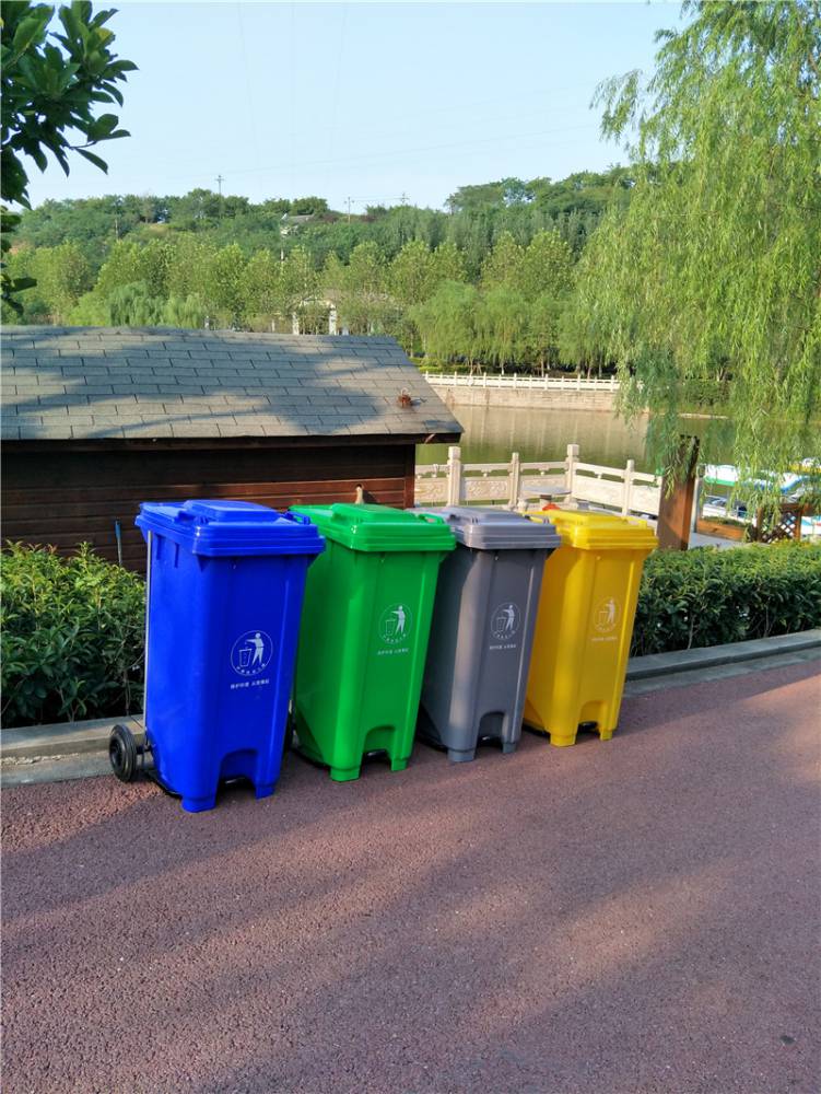 大足县环卫塑料垃圾桶厂家不可回收垃圾桶