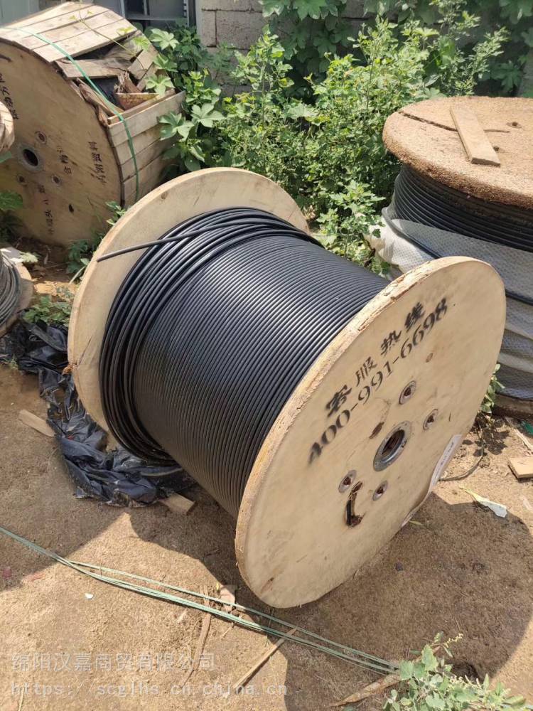 四川眉山光纤回收洪雅县单模光缆回收雅安中天144芯光缆光交箱高价回收