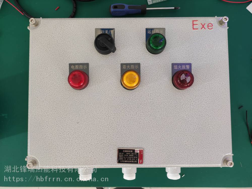 锋瑞热能防爆熄火保护报警控制箱FRRNBH-102A紫外线火焰检测