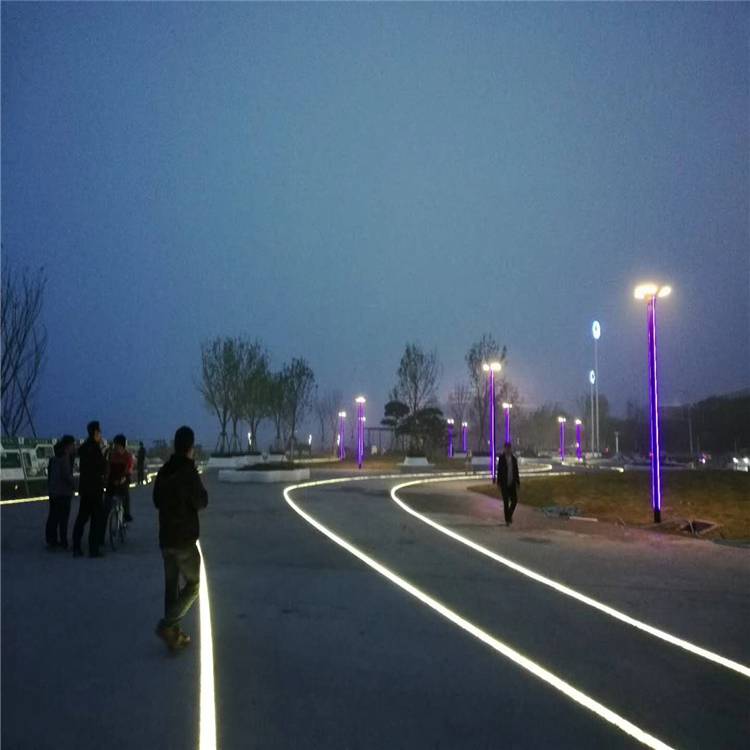 园林灯光led灯光带定制 LED广场灯带