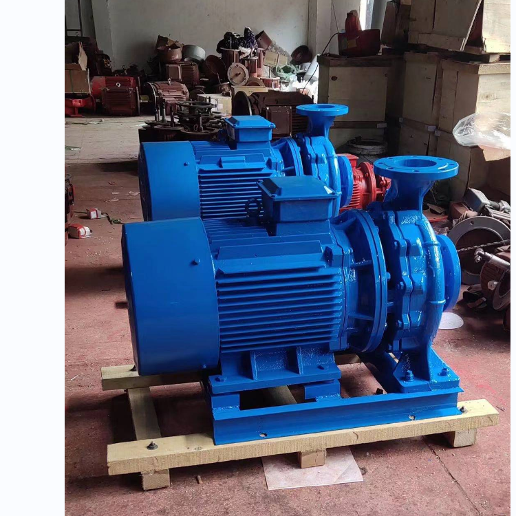 上海盛也ISG150-350立式離心泵清水泵110KW單級管道泵IRG熱水泵不銹鋼材質(zhì)加壓