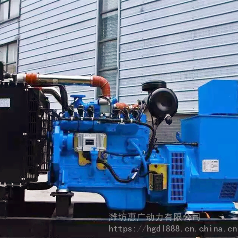 康明斯50KW千瓦燃气发电机组 油气田备用低噪音天然气发电机