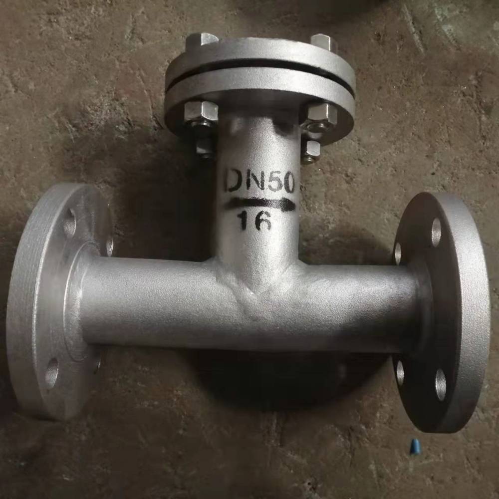 SRC-16C去杂排污T型过滤器管道循环水过滤器供暖工业水过滤器