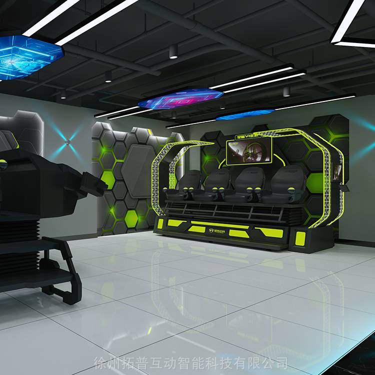 VR星际空间VR游戏设备拓普互动VR加盟