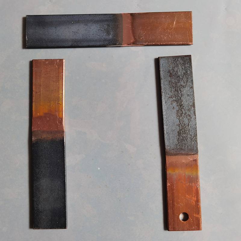 铜铁怎么焊接60*6*300铜铁转换排 过渡接头铜铁 铜铁复合板