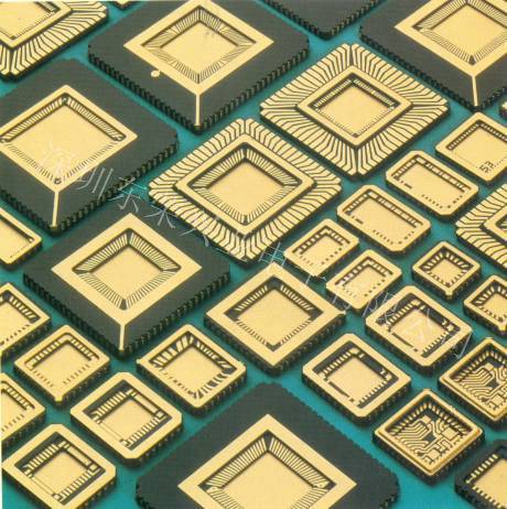 ntk半导体集成电路用陶瓷封装基座lcc(leadless chip carrier)