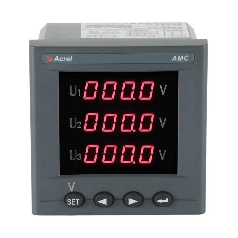 安科瑞AMC96-AI3交流三相电流表LED显示开孔9292