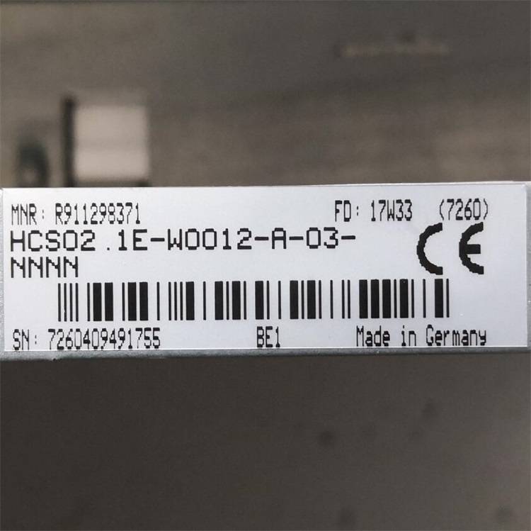 Rexroth//控制元件//R911298371HCS021E-W0012-A-03-N