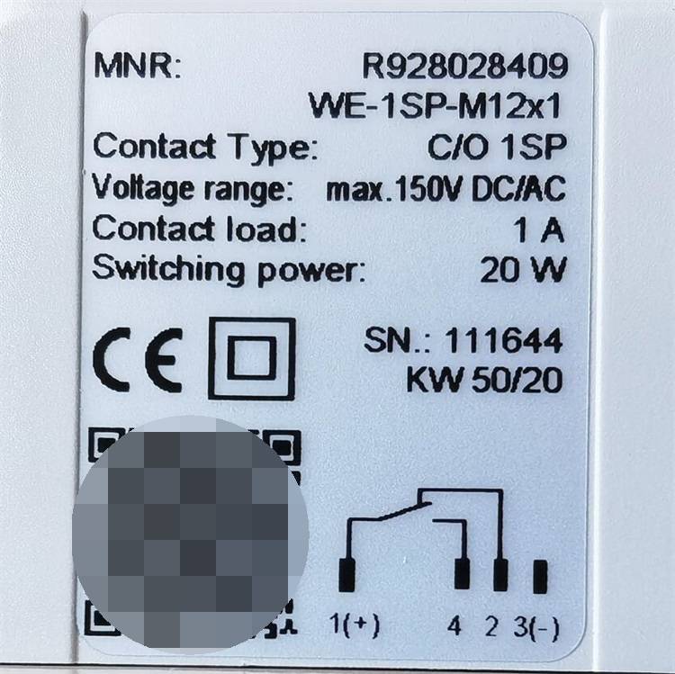 Rexroth//R928028409WE-1SP-M12x1//电子开关