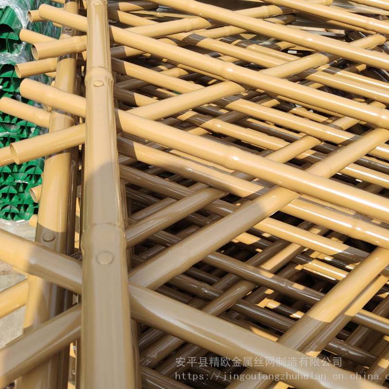 精欧不锈钢仿竹护栏公园竹节护栏景观仿竹护栏生产厂家