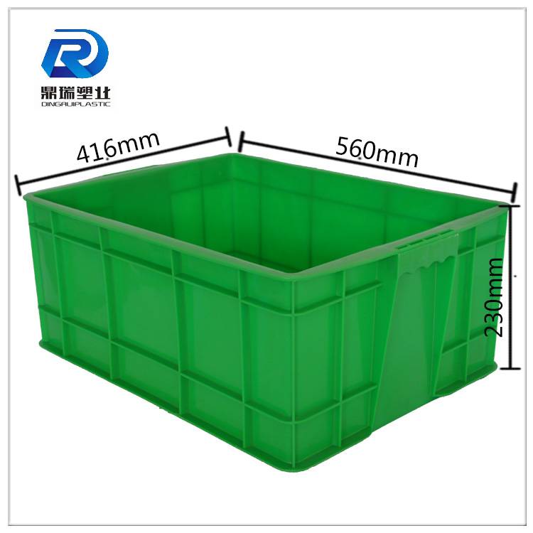 北京附近工厂批发塑料周转箱加提手密封性强加厚蓝色餐具箱