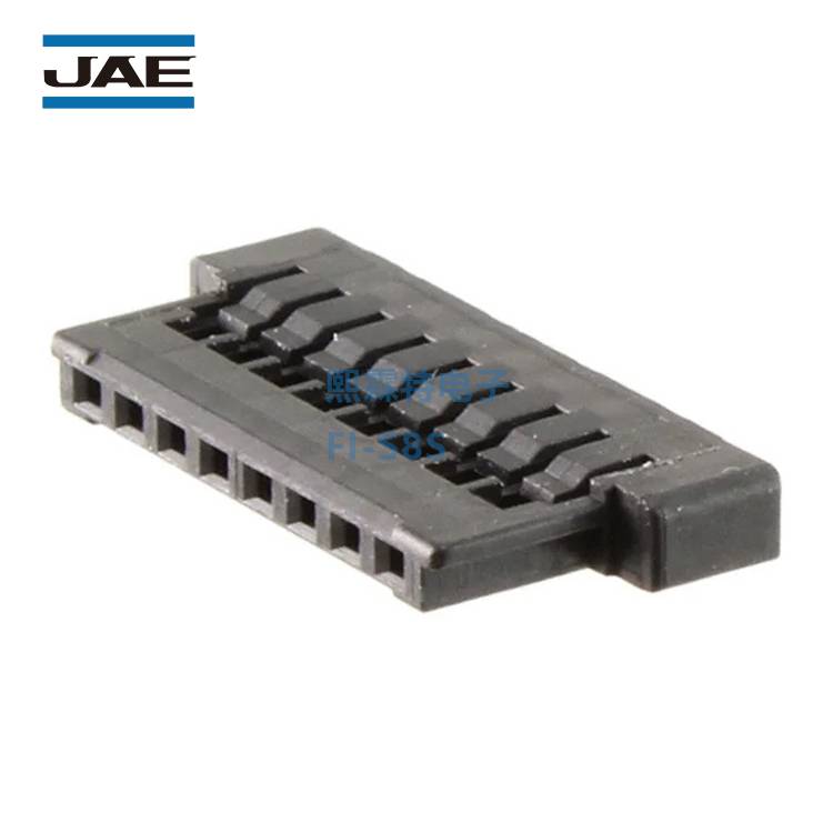 JAE连接器FI-S8S电缆侧插头外壳板对线用薄型设备