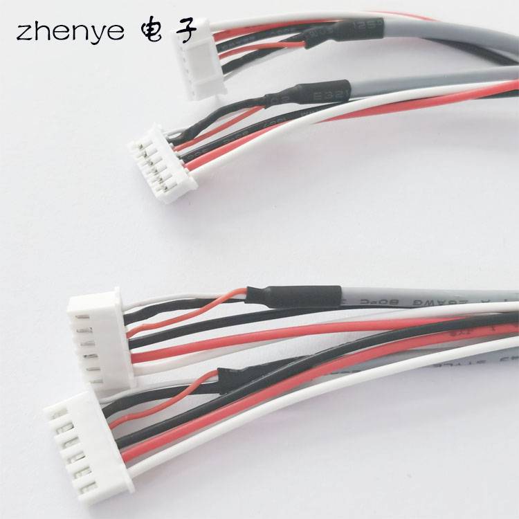 屏蔽线线材厂家生产XH线束PH20线束单双头端子定制线6PIN