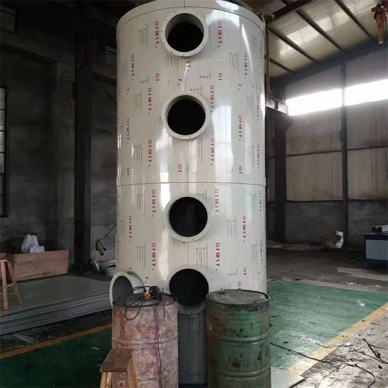15mX4m喷淋塔带水泵废气处理喷漆除尘净化塔设备